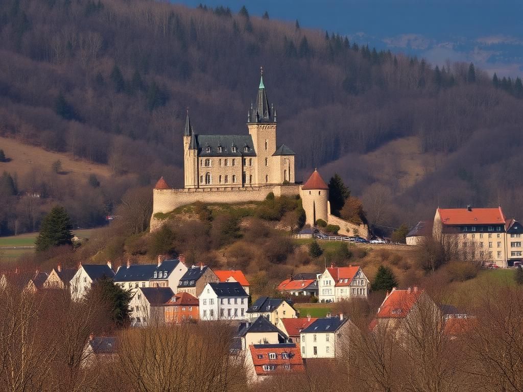 Oberes Schloss – Einsatzgebiet der Rohrreinigung Becker in Siegen