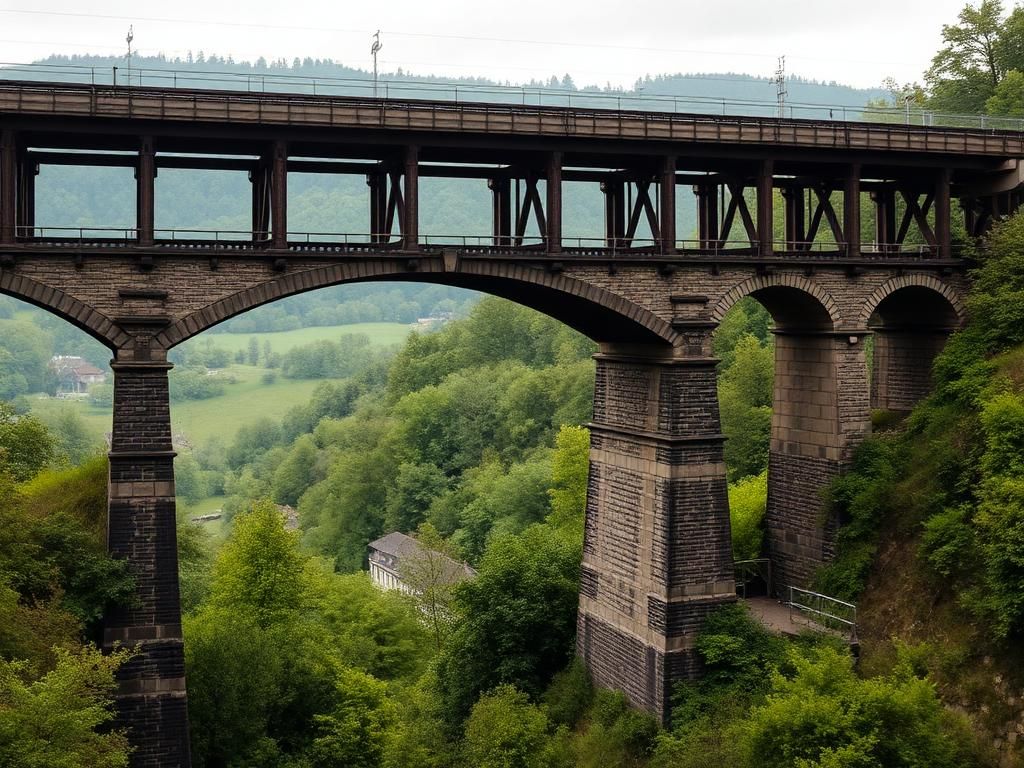 Müngstener Brücke – Einsatzgebiet der Rohrreinigung Becker in Solingen